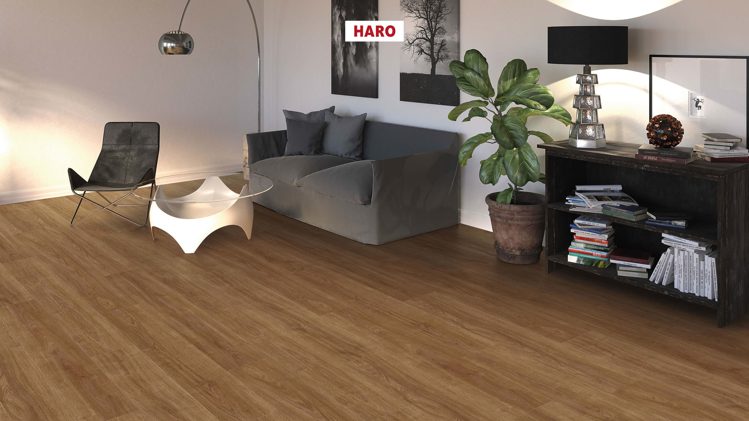 Laminate Haro Tritty 100 Oak Eleganza Nature 1