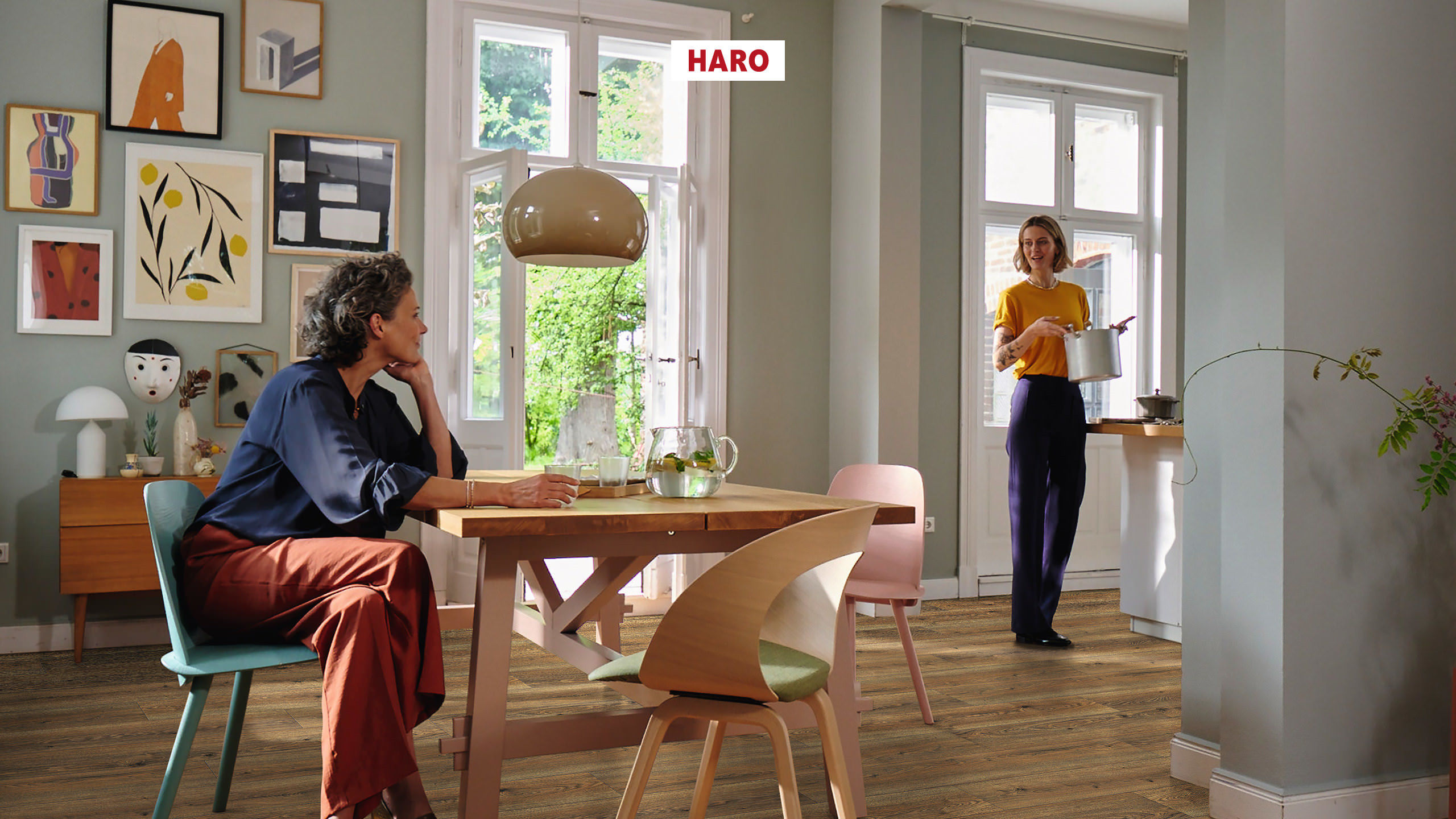 Laminate Haro Tritty 100 Oak Flavia Nature 1