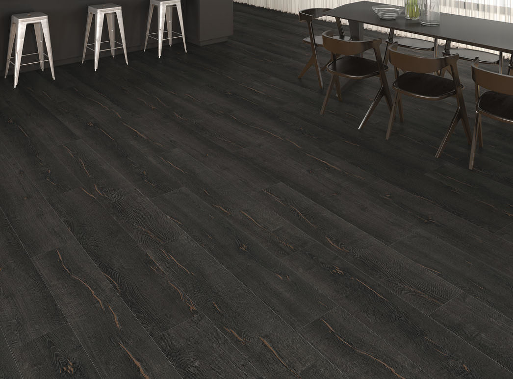 Laminate Haro Tritty 200 Aqua Oak Metallic Black 1